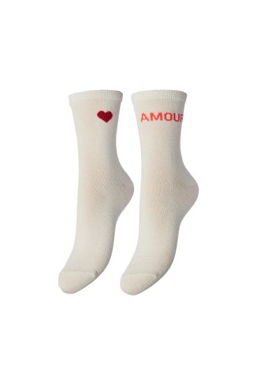 Chaussettes 17148096 rouge